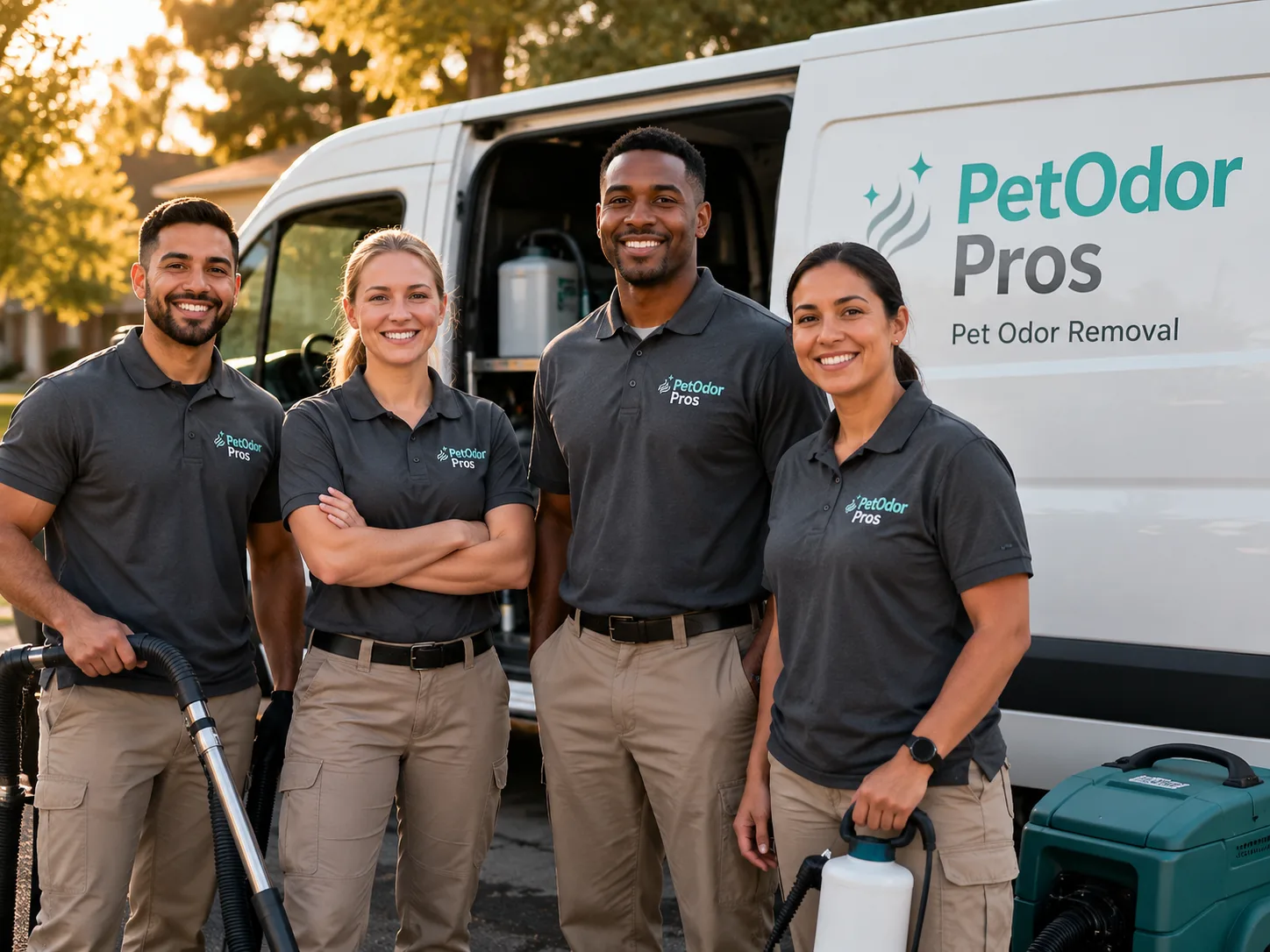 Pet Odor Removal team serving Liverpool, IL